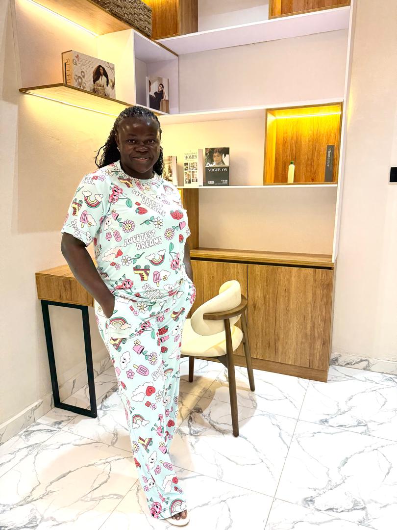 Unique pajamas set