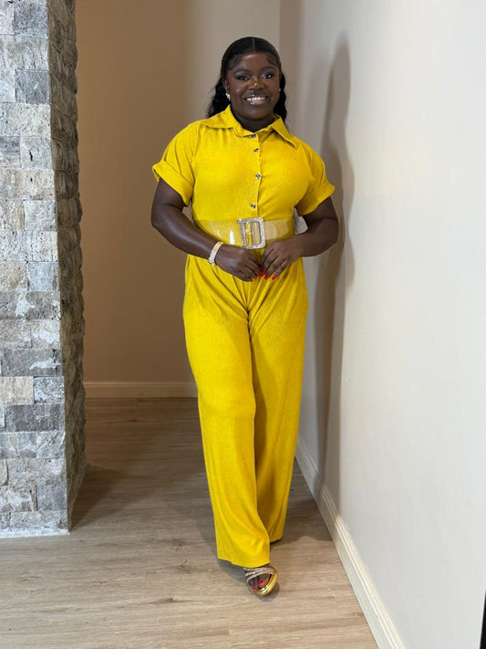 Emily’s classy jumpsuit