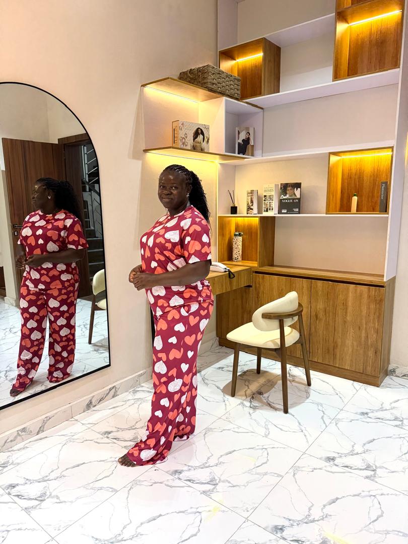 Sexy ladies multicolor pajamas