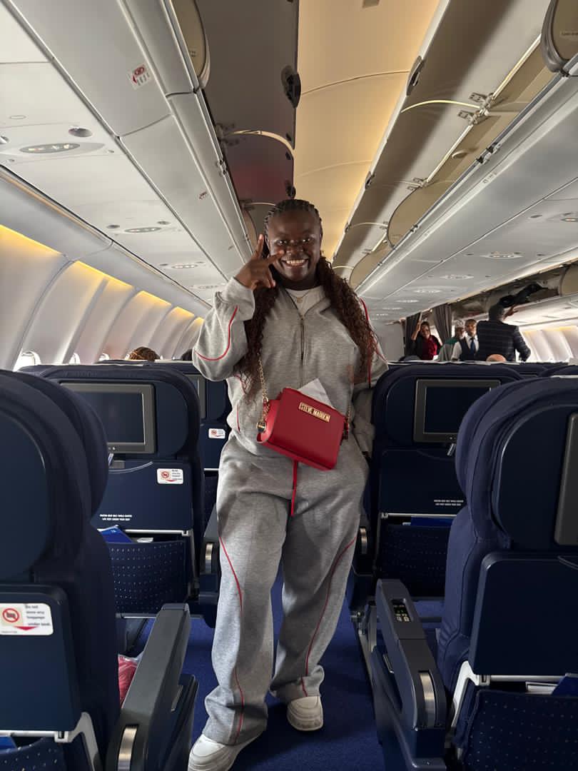 Luxury travel joggers set