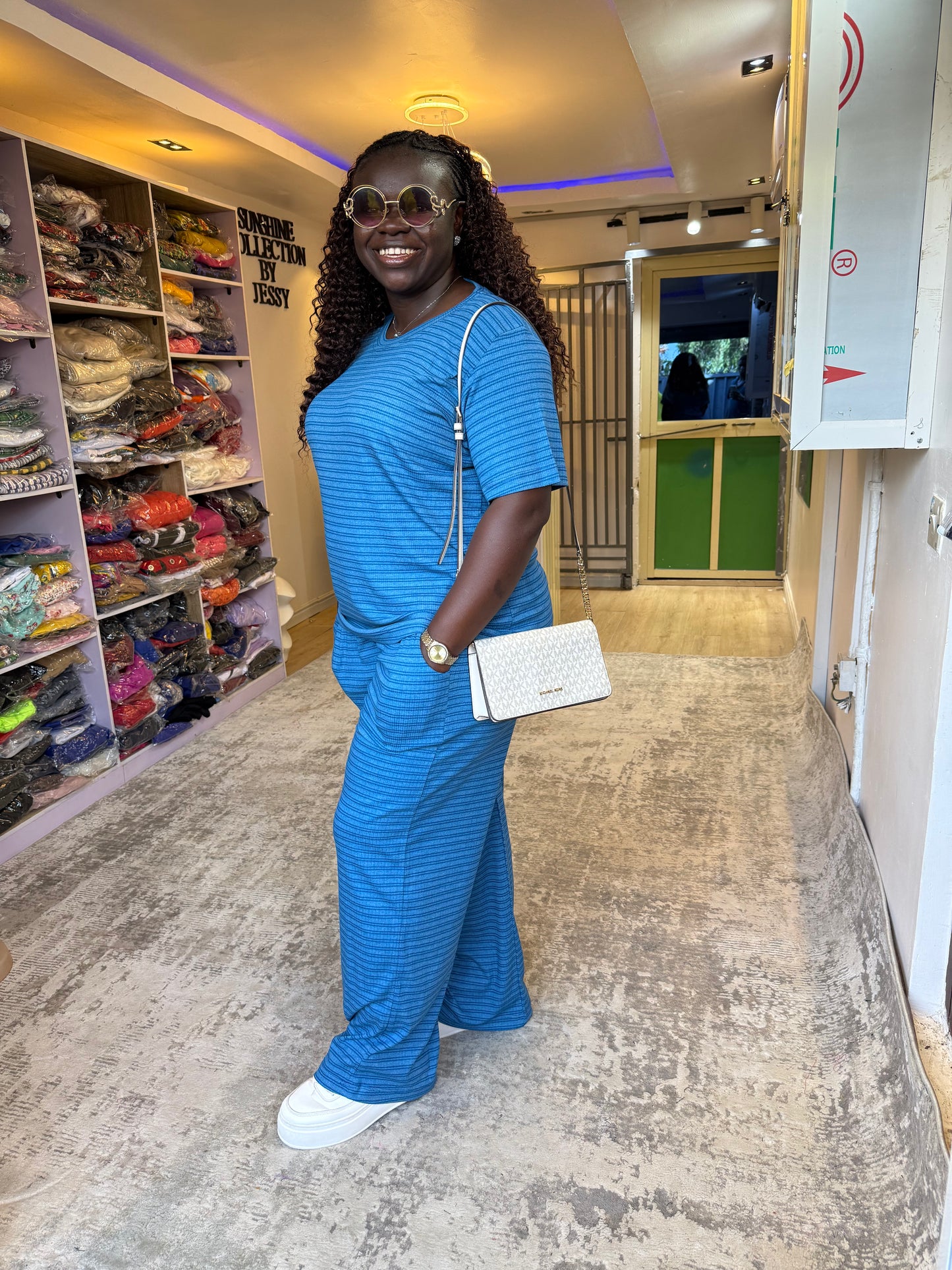 Cute Nenye blue 2 piece set
