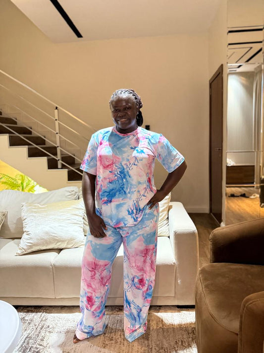 Sexy ladies multicolor pajamas