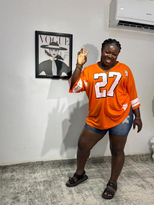 Orange Jessy Top