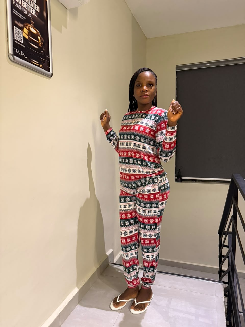 Cute christmas  pajamas piece