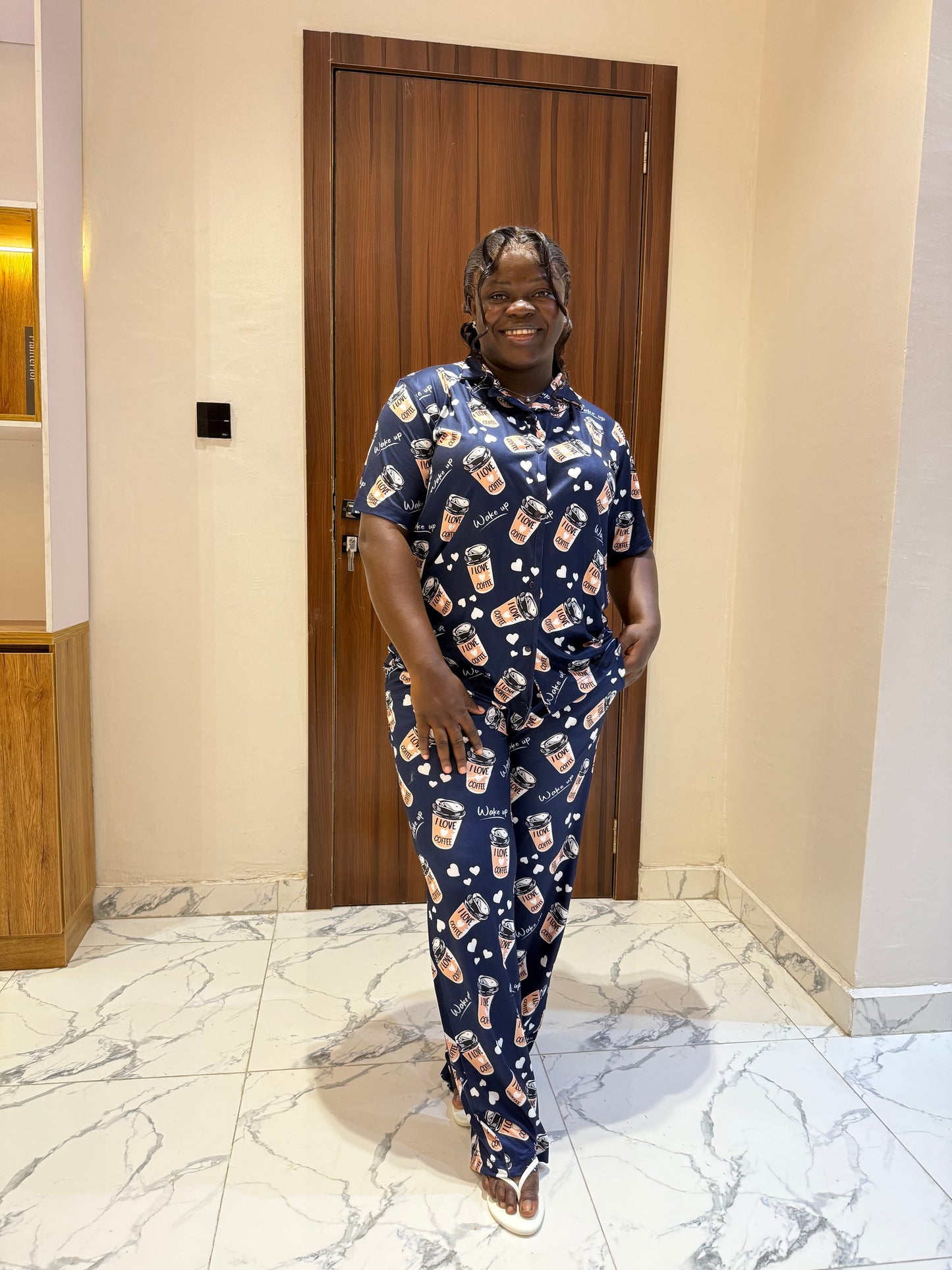 Coffee lovers pajamas set