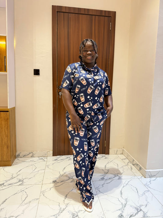 Coffee lovers pajamas set