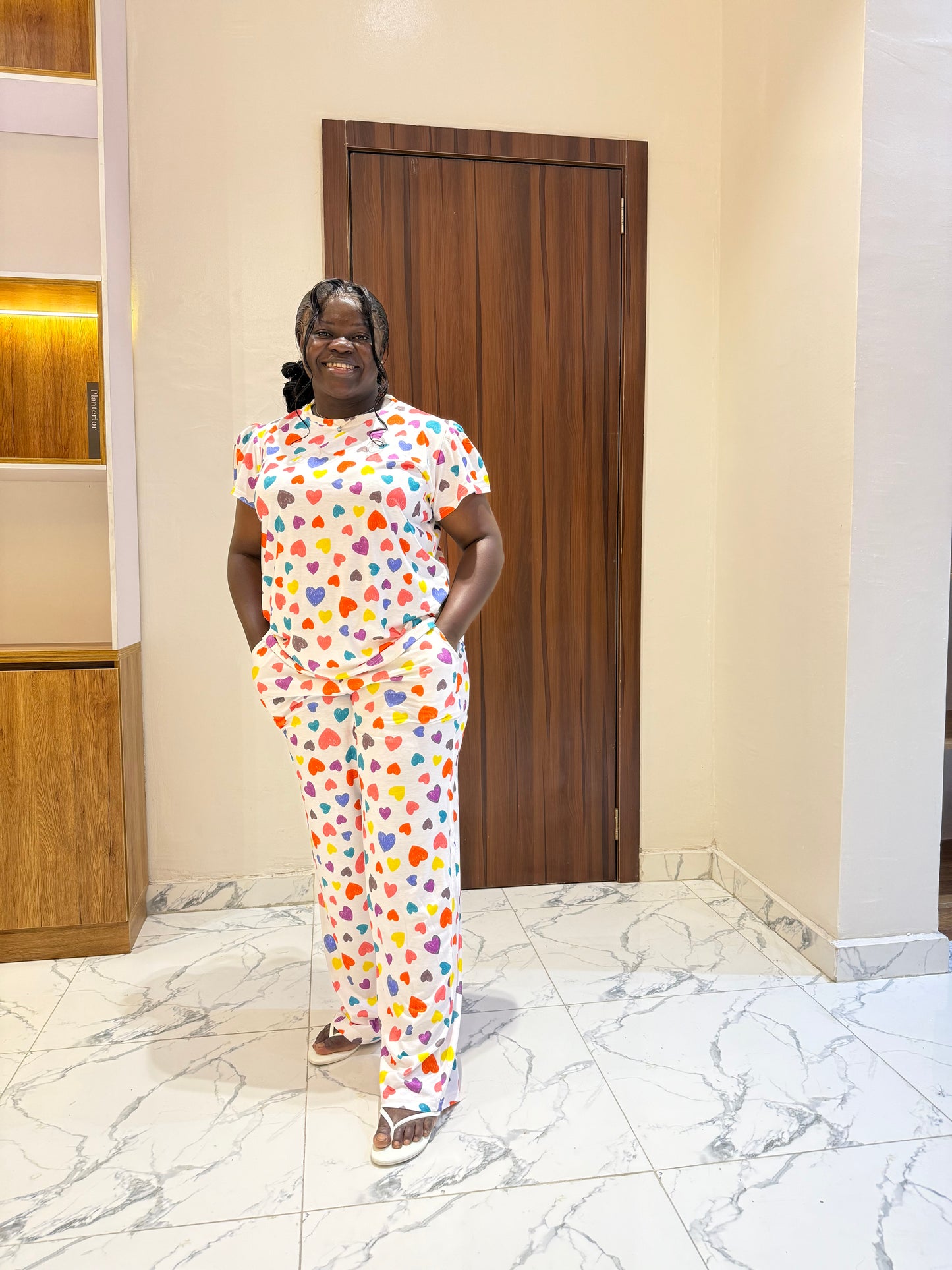 Lovely heart pajamas