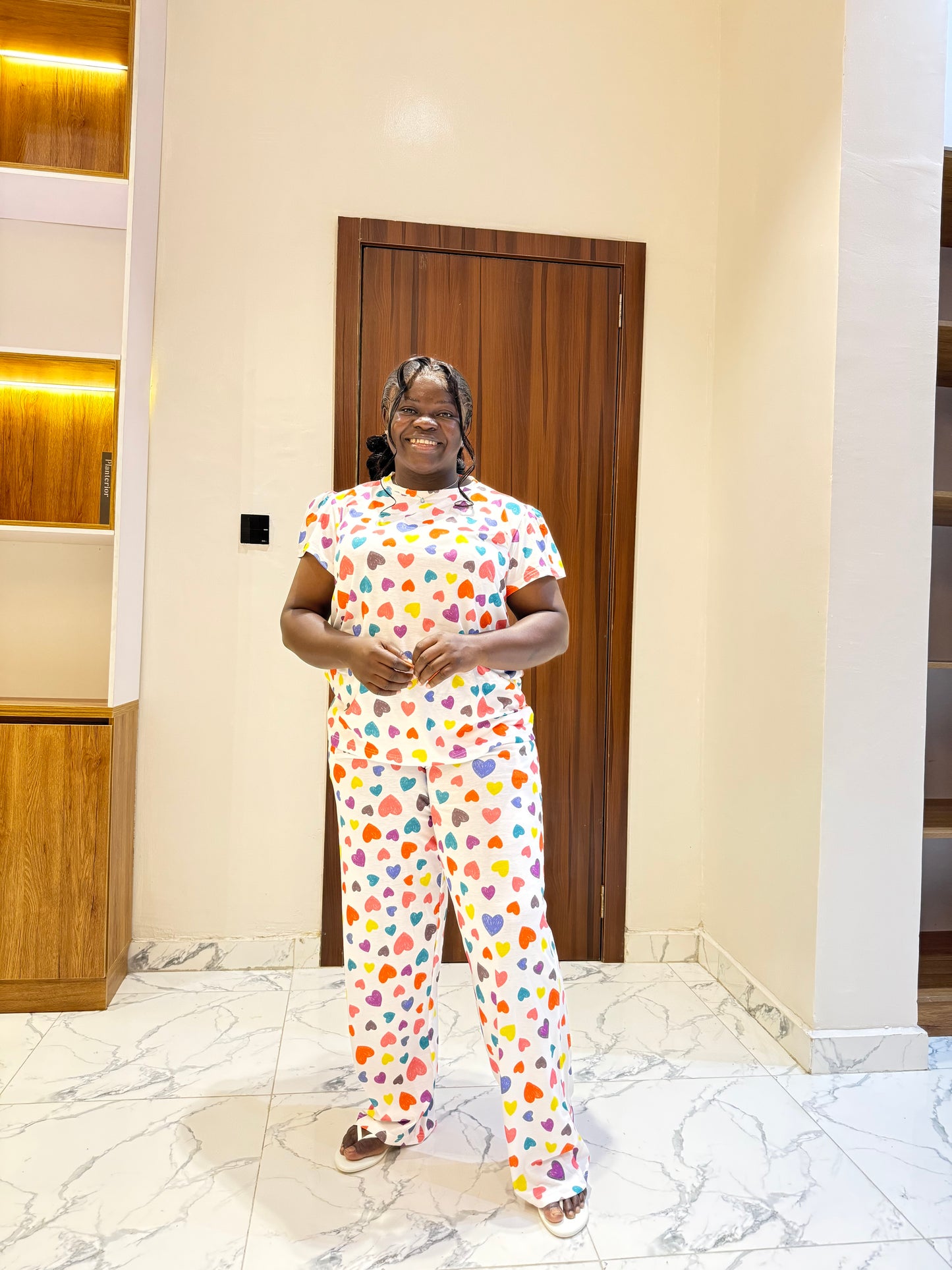 Lovely heart pajamas